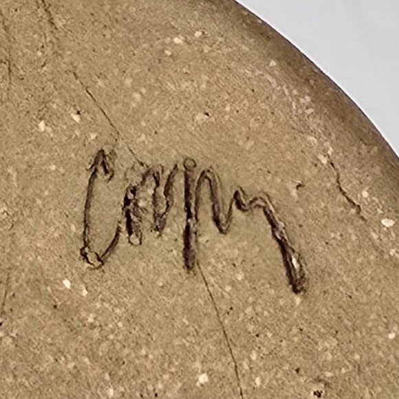 Studio Art Pottery Pour Over Coffee Carafe - Signed - Picture 7 of 7